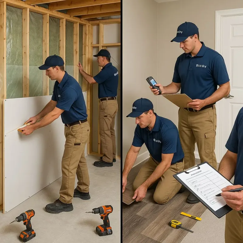Repairs and Reconstruction process in Bronx, NY